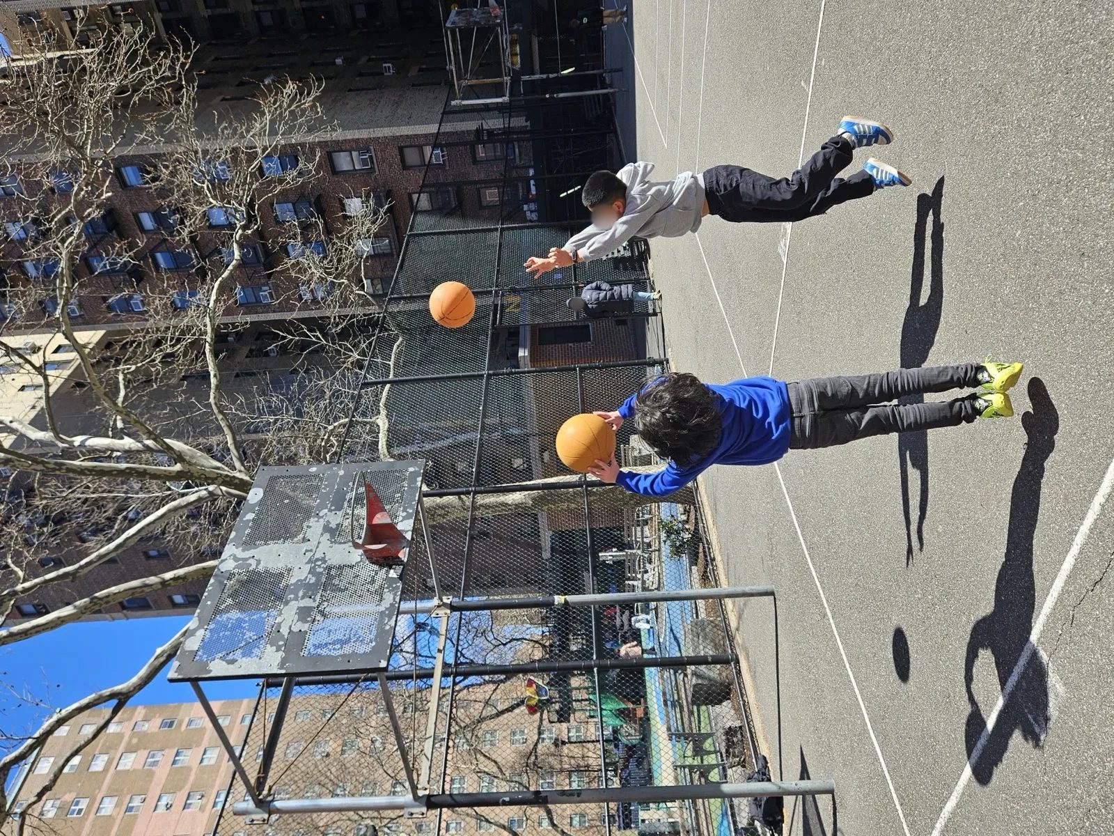 TNS community event — students and families gathered